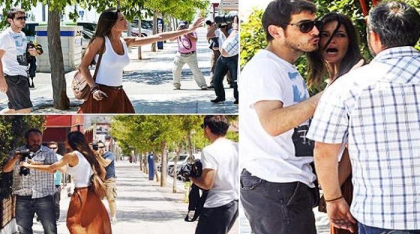 Casillas durdu, sevgilisi tartıştı