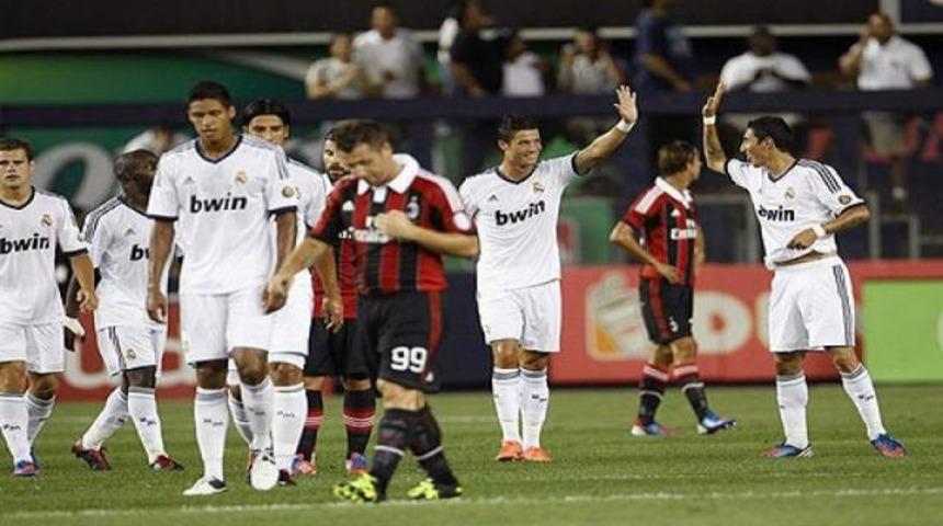 Real Madrid, Milan'a fark attı!