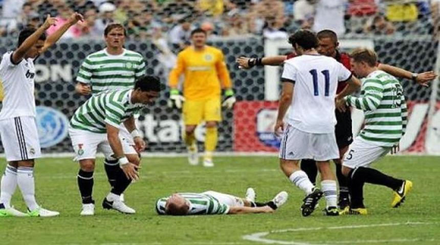 Nuri Şahin rakibinin çenesini kırdı..!