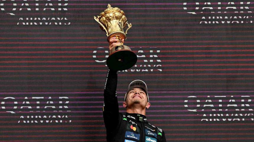 Büyük Britanya Grand Prix'sini Lando Norris kazandı!