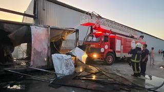 Yer: Antalya! İşçilerin kaldığı konteynerde korkutan yangın