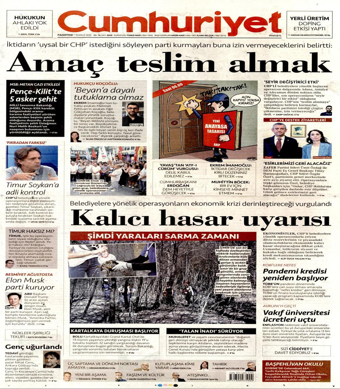 Cumhuriyet Gazetesi