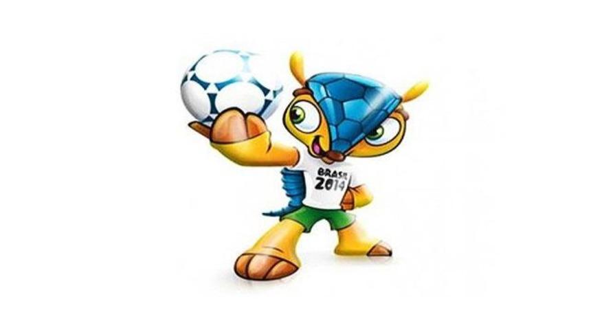 2014'&uuml;n maskotu: Armadillo