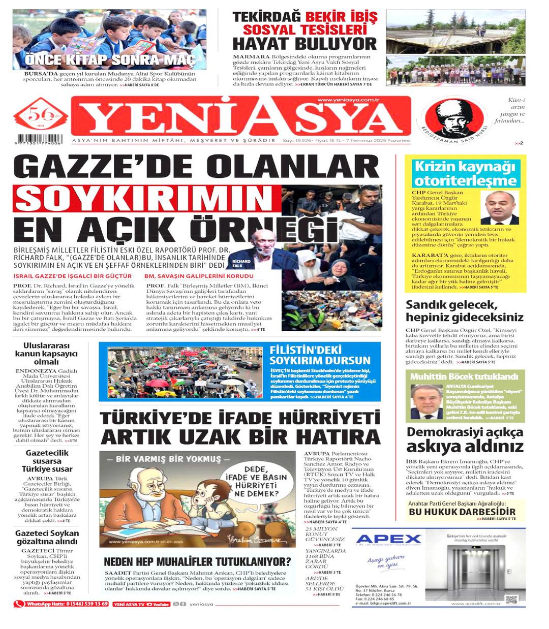Yeni Asya Gazetesi