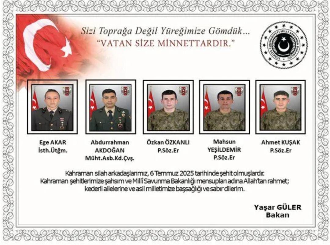 Türkiye 8 şehit askerine gözyaşı dökerken Amedspor un paylaşımı tepki çekti 1
