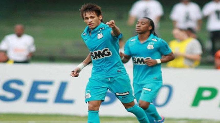 Neymar'dan m&uuml;thiş gol! (Video)