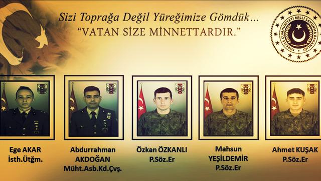 Kahreden haber: Şehit sayısı 8'e yükseldi