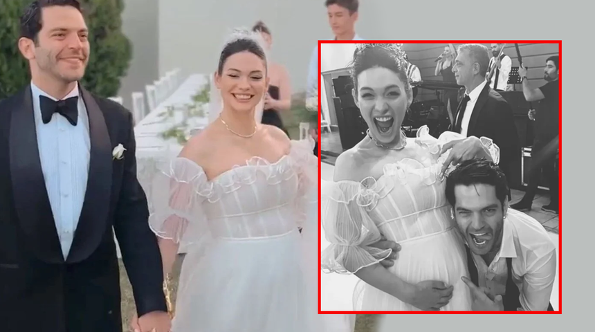 Beste Kökdemir evlendiği gün hamile olduğunu duyurdu! Eleştiri yağınca tepki gösterdi