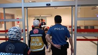 Yunus polisleri kaza yaptı: 2 yaralı