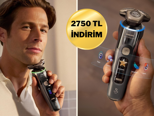 Cilt analizi yapan Philips i9000 Tıraş Makinesi günün fırsat ürünü oldu