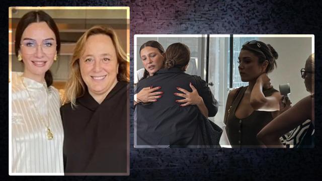 Ayşe Barım'ın ilk duruşması için ünlüler akın etti: Serenay Sarıkaya, Birce Akalay, Hande Erçel...