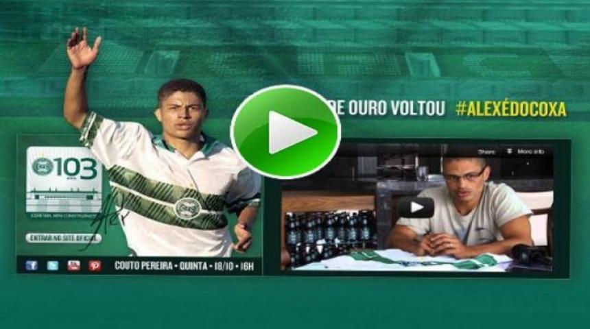 Ve Alex resmen Coritiba'da!