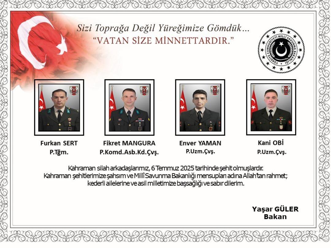 SON DAKİKA! Kahreden haber: Şehit sayısı 12 ye yükseldi 1