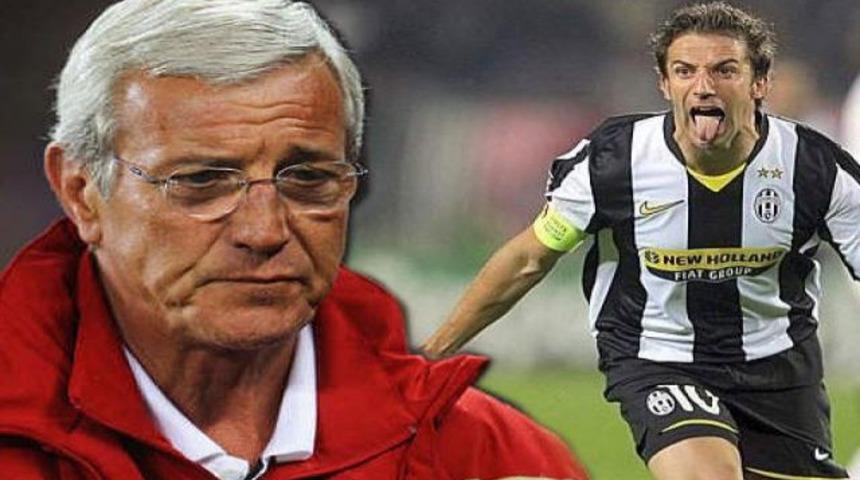 Lippi, Del Piero ile &Ccedil;in'e gidiyor!