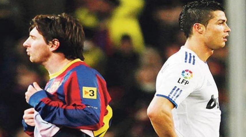 Messi, Ronaldo'yu solladı!