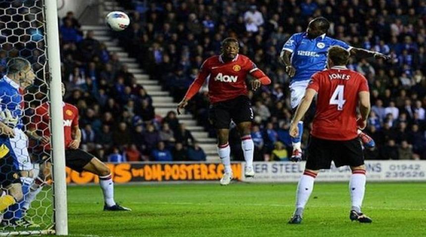 ManU'ya Wigan şoku!