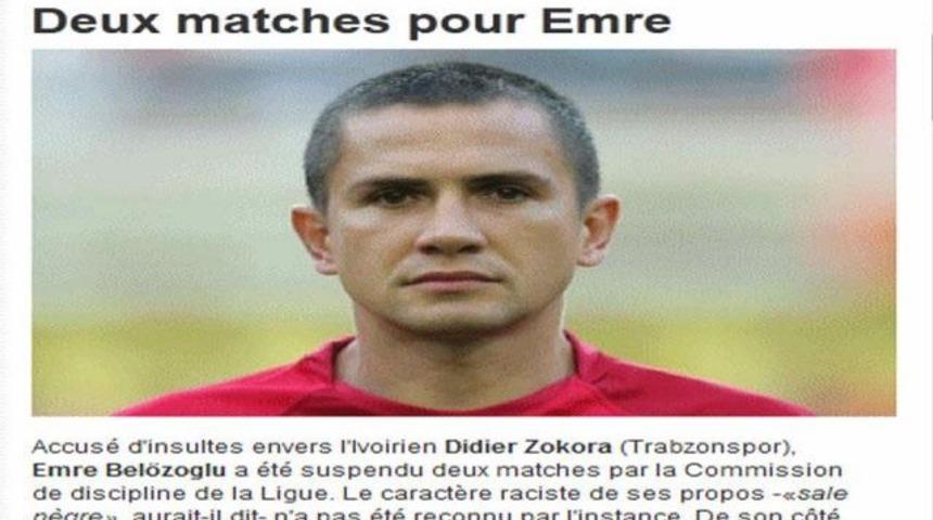 Fransızlardan Emre skandalı!