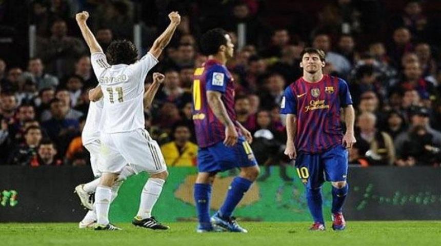 Real, Barca'nın ipini &ccedil;ekti! (Video)
