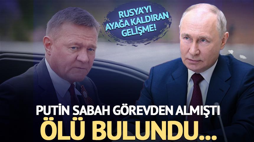 Putin o bakanı sabah görevden almıştı! Ölü bulundu...