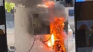 İstanbul'da korku dolu anlar! Peş peşe patlamaların ardından alev aldı