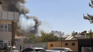 Gaziantep'te halı fabrikasında yangın!