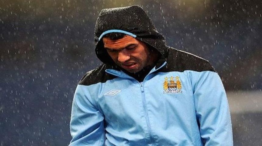 City'den Tevez'e ağır ceza!