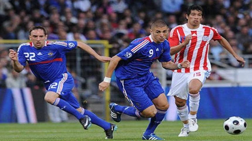 Fransa'da Benzema ve Ribery şoku