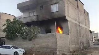 Gaziantep'te 2 katlı binada yangın! İtfaiye ekipleri müdahale etti