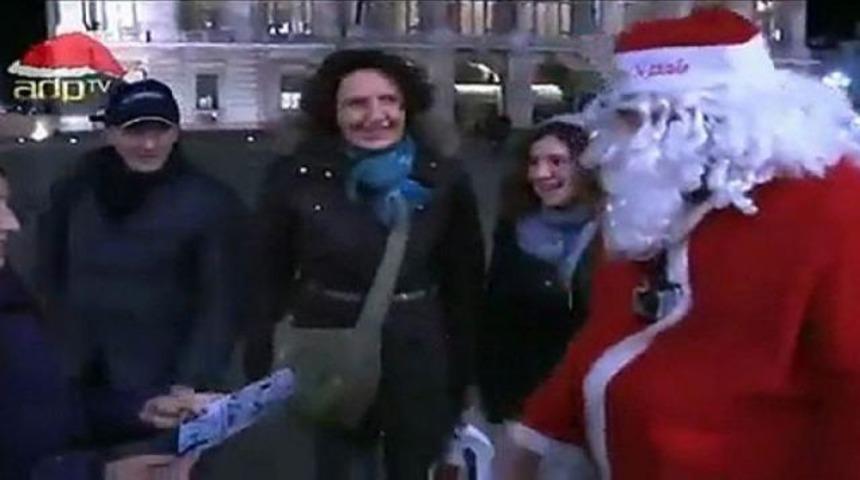 Noel Baba Del Piero'yu tanımadılar!