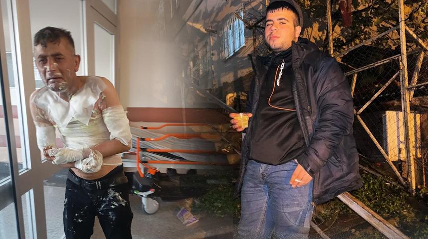 Gaziosmanpaşa'da kan donduran olay! Engelli vatandaşa dehşeti yaşattı: Üzerine benzin döküp yakmış