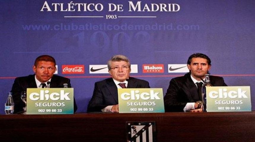 Atletico'da Simeone imzaladı..!