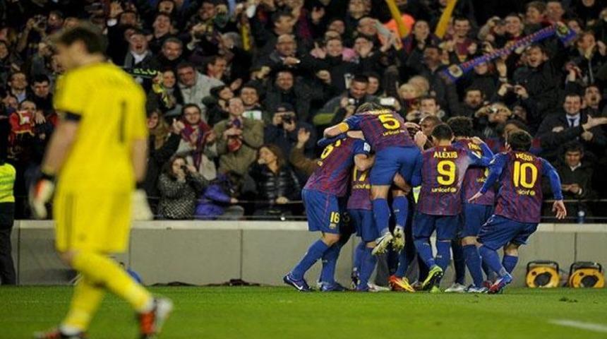 El Clasico'da tur Bar&ccedil;a'nın (Video)