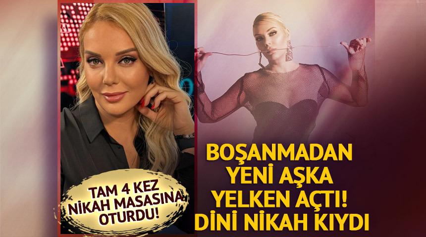 Tam 4 kez nikah masasına oturdu! Boşanmadan yeni aşka yelken açtı! Dini nikah kıydı...