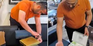 Baklava kutusundaki paraları böyle açıkladı! İşte ifadesi...