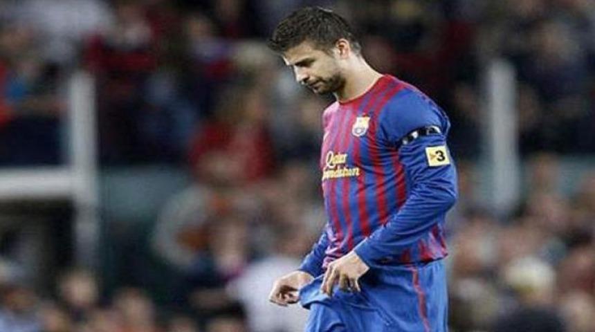 Pique &ccedil;enesinin kurbanı oldu!