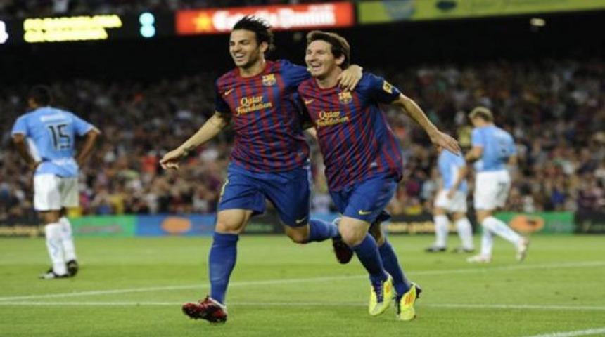 Messi şov yaptı, Barca &ccedil;ıldırdı! (Video)