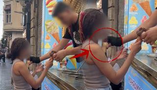 Görüntüler infial yaratmıştı! Tacizci dondurmacı mühürlendi