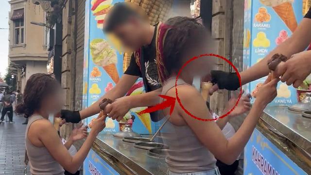 Görüntüler infial yaratmıştı! Belediye Başkanı Güney açıkladı: Tacizci dondurmacı mühürlendi