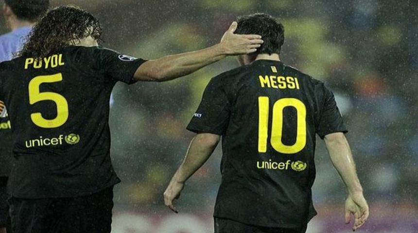 Messi Kubala'yı yakaladı!