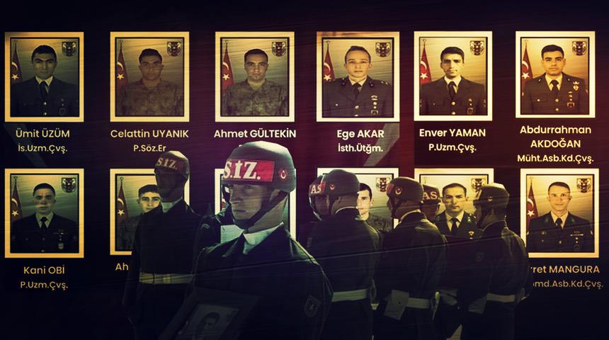 Türkiye şehitlerini uğurluyor! 12 kahramana son veda