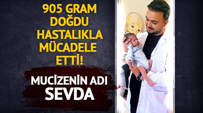 905 gram doğdu, günlerdir mücadele ediyordu! Mucize bebek hayata tutundu!