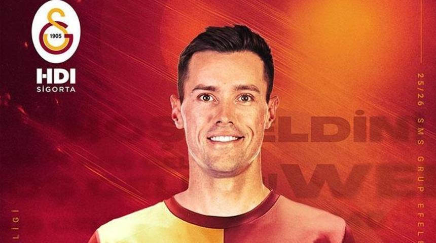 Galatasaray, ABD'li voleybolcu Thomas Jaeschke'yi kadrosuna kattı