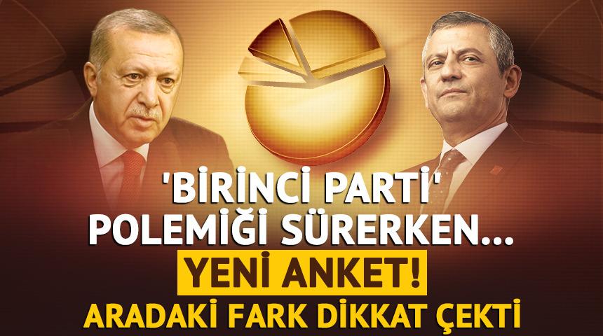 Birinci parti polemiği sürerken yeni anket!