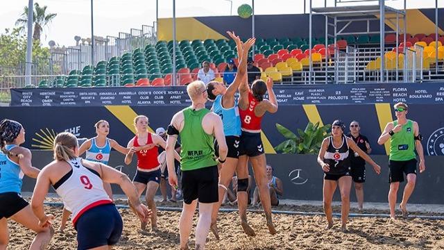 Avrupa Plaj Hentbolu Şampiyonası'nda Türkiye, Norveç'e mağlup oldu