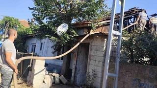 Beyşehir’de korkutan ev yangını