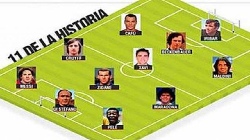 İşte tarihin en iyi 11'i