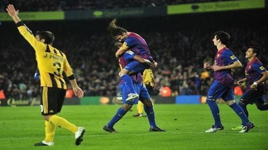 Nou Camp'ta Bar&ccedil;a şov..! (Video)