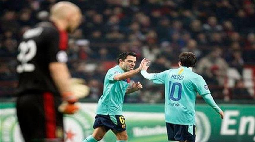 San Siro'da Bar&ccedil;a zaferi! (Video)