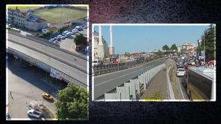 Yer: Trabzon... Trafiğin en yoğun olduğu bölgede viyadüğü yanlış yere yaptılar, kimse kullanmıyor