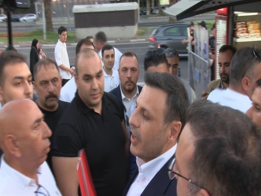 Özgür Çelik gave his statement at the Istanbul Police Department 1